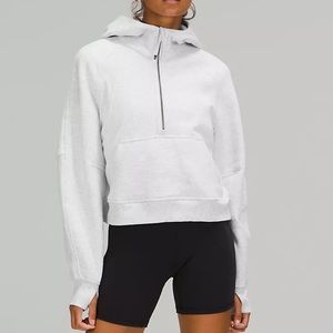 *NWT* lululemon scuba half zip oversize grey